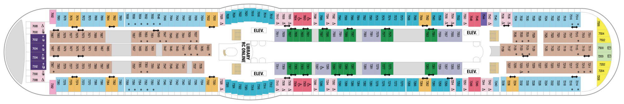 Deck 7 plan